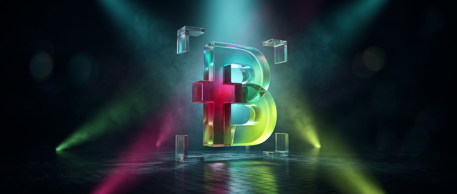 Between Talents — escultura luminosa da marca B